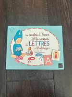 2 jeux "Lettres à lacer" et "Cherche et trouve les lettres"