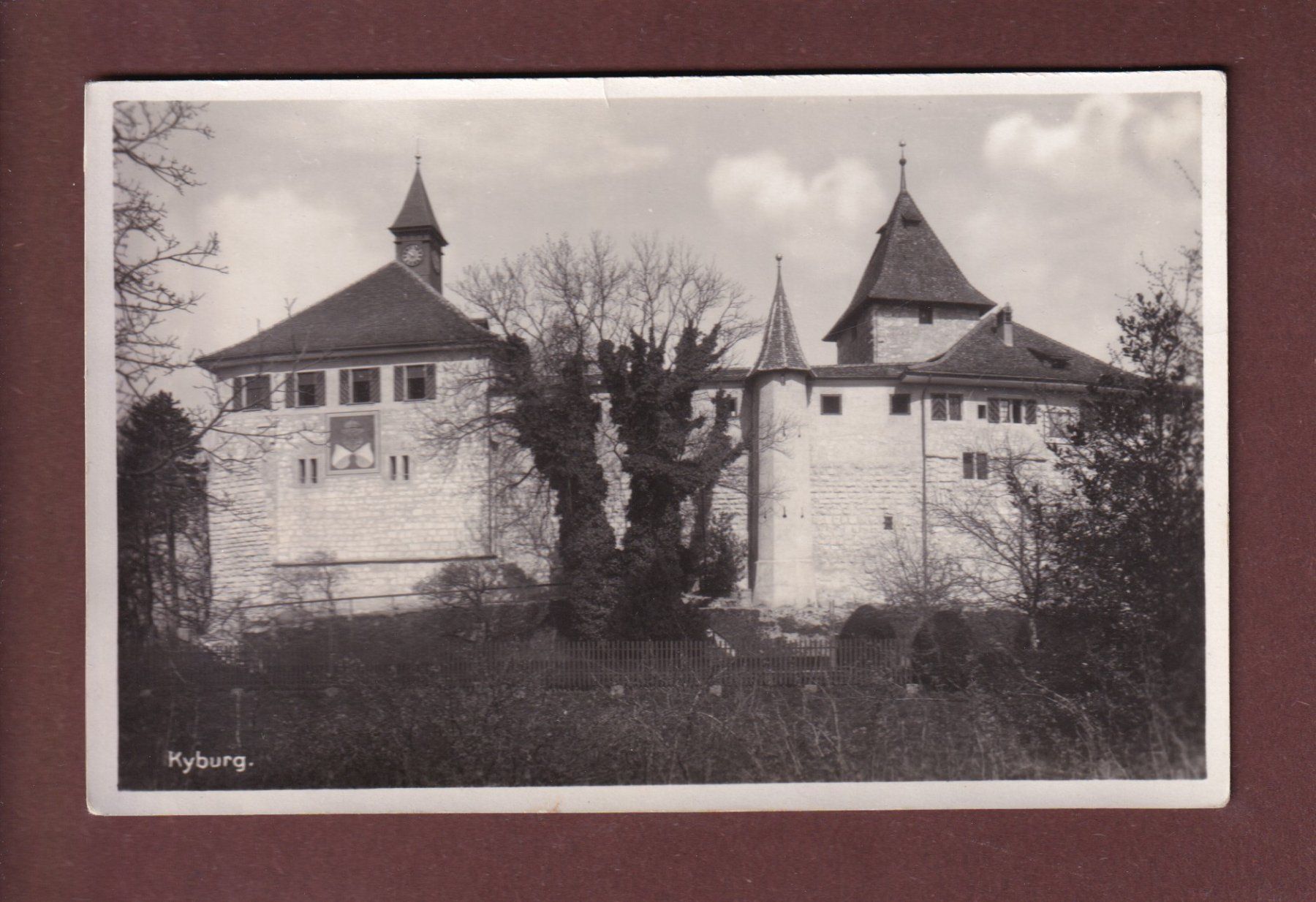 Cartoline postali: KYBURG - Schloss – Usato da Pully venduto da nicecards-shop