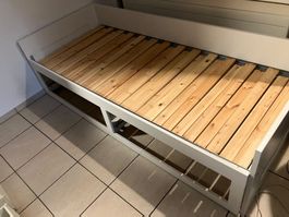 IKEA brimnes x2 mattress day bed with drawers 80& 160x200