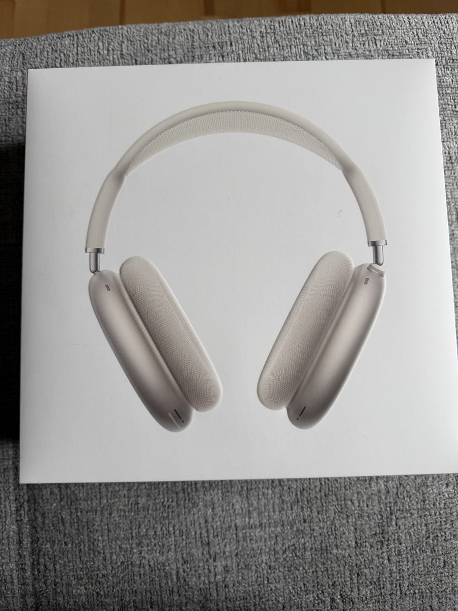 Apple Cuffie: Apple AirPods Max Starlight Model A3184 – Nuovo e nell'imballaggio originale da Pfäffikon ZH venduto da JanineW 1