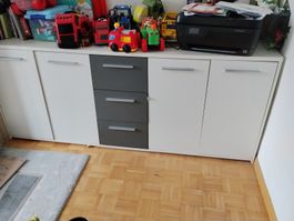 Kinderscooter blau mit Gebrauchsspuren