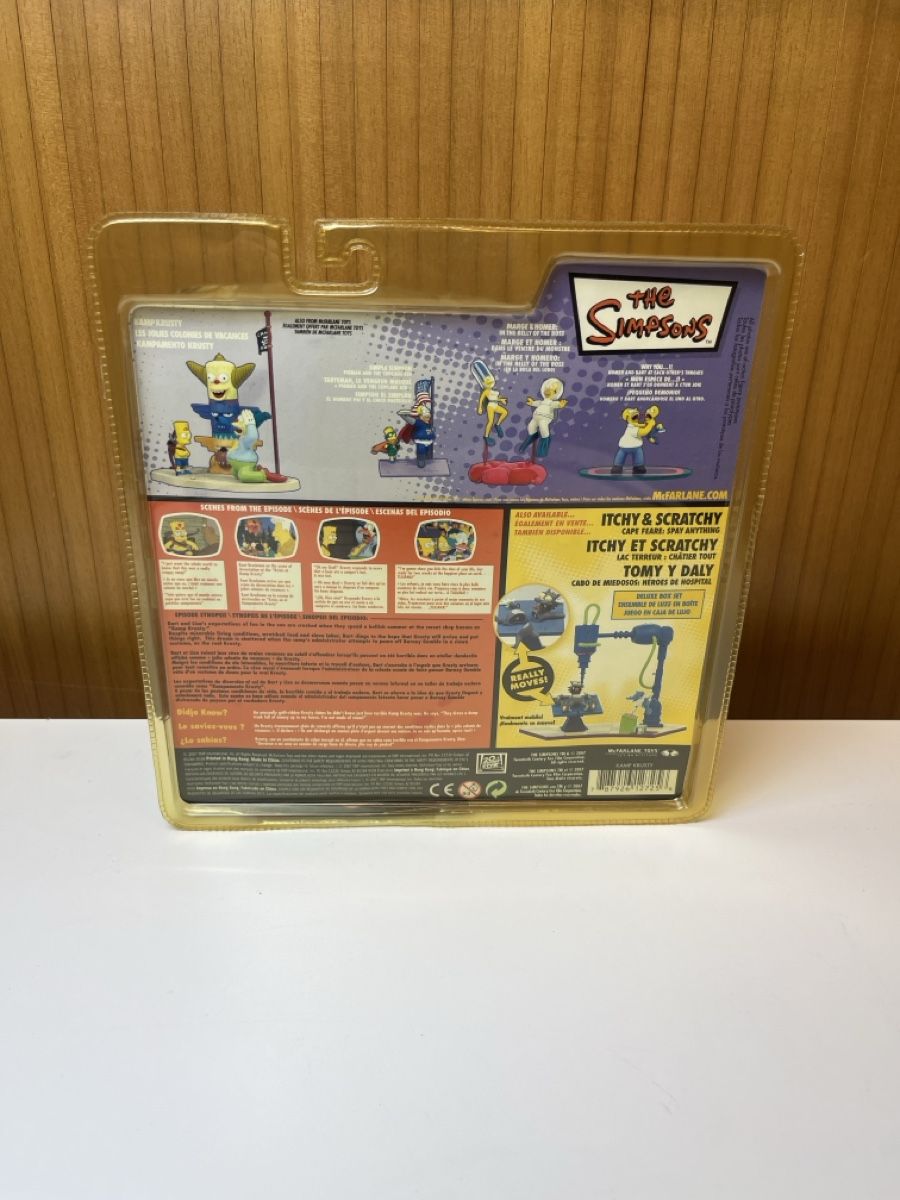 Spielzeuge: Die Simpsons Kamp Krusty Figur Set OVP 2007 – Neu und originalverpackt aus Dettighofen von Moshop 5