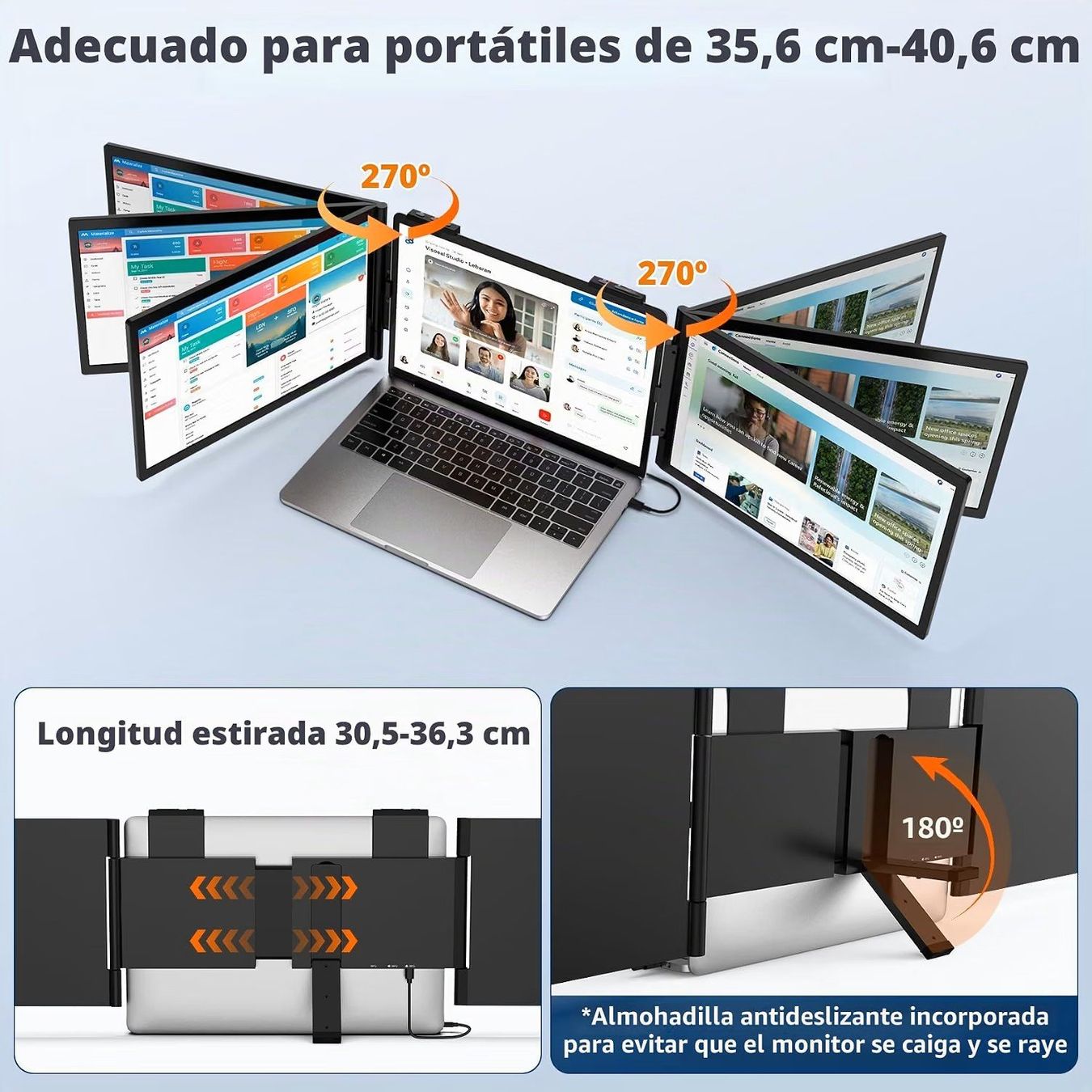 Monitor: Tragbarer Doppelmonitor, 14" – Usato da escholzmatt venduto da lal_zf7s 2