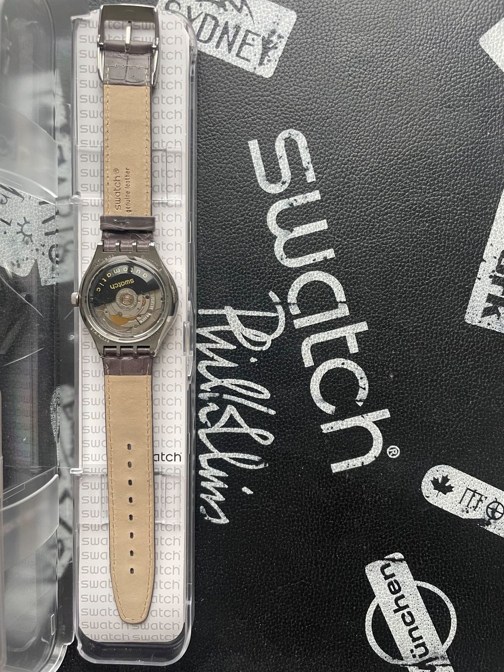 Swatch Orologi: Swatch Uhr Automatic Sistem Dark Sky YAS407 – Nuovo (secondo la descrizione) da Orpund venduto da Dracaris77 1