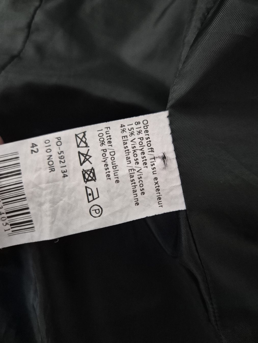Manor Completi & Tailleur: Schicker Blazer Maddison, Grösse 42, schwarz, Top Zustand – Usato da Wetzikon ZH venduto da mar_8jrl 1