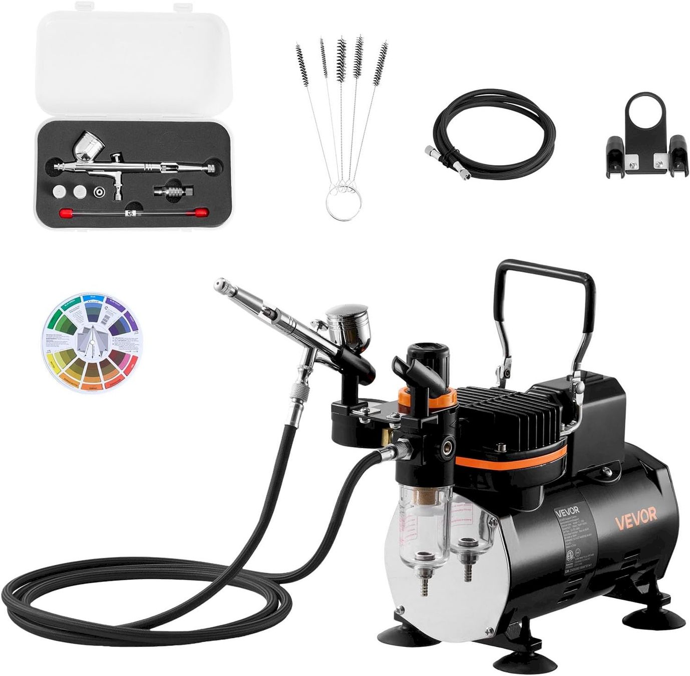 Alle Werkzeuge: VEVOR Airbrush Set mit Luftkompressor – Neu und originalverpackt aus Bottighofen von zaap