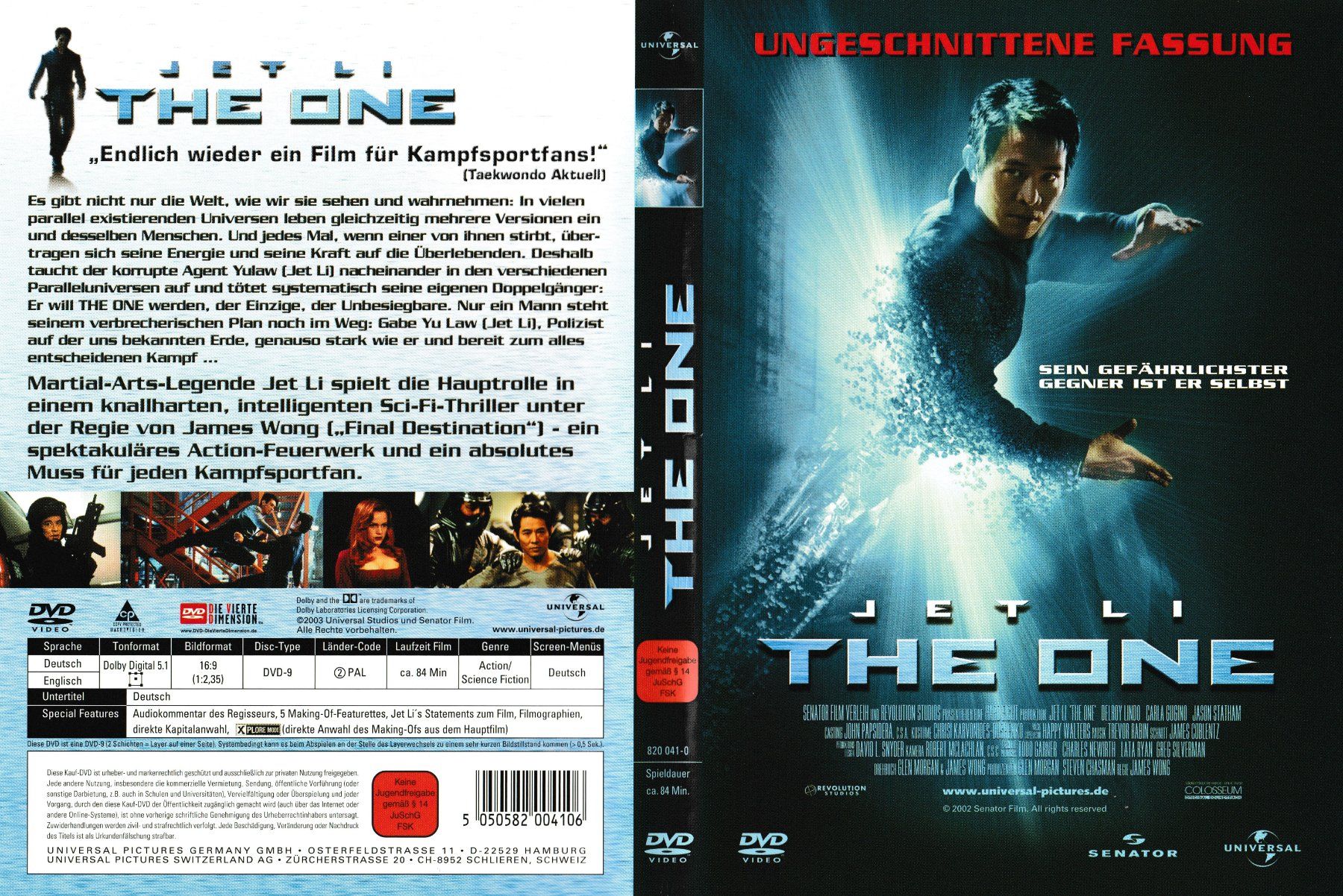 Tutti i DVDs: DVD - The One – Usato da Langnau am Albis venduto da MediaRescuerKeLoX