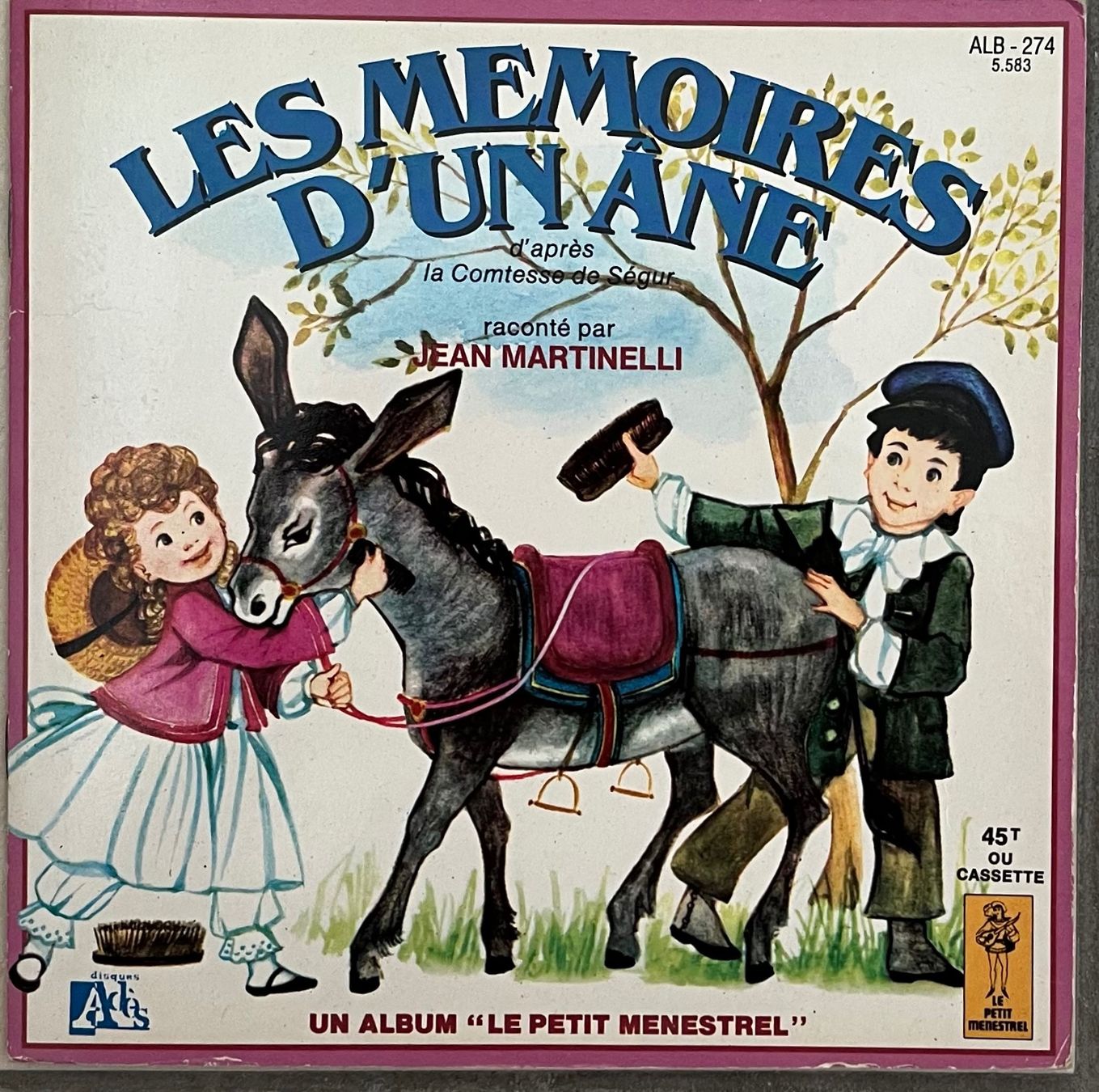Vinyles: LES MEMOIRES D'UN ÂNE – D'occasion à Bussigny par vinyl-pas-cher