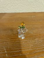 Swarovski Bär mit Blume