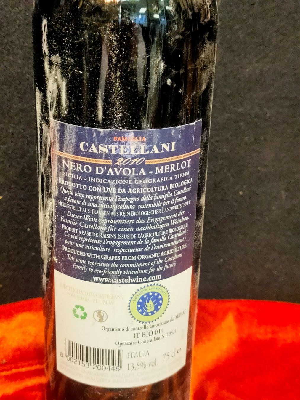 Vino: NERO D'AVOLA MERLOT 2010 – Nuovo (secondo la descrizione) da Genève venduto da Leboucheoreilles 6