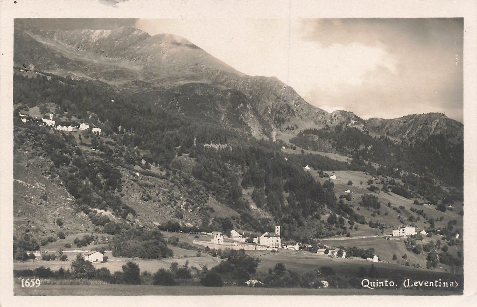 Cartoline postali: Quinto Leventina – Usato da Biasca venduto da Blenio71