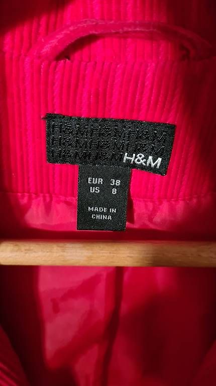 Vestes: Cord Blazer in rot – D'occasion à Zuerich par Manu_bu 2