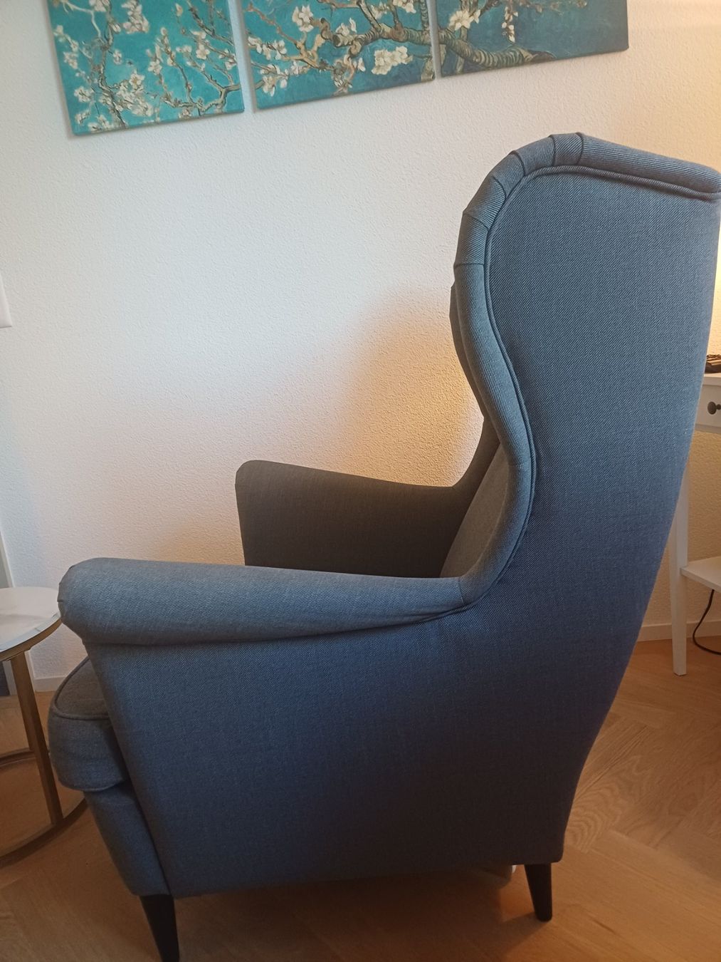 Ikea Poltrone: Ikea Strandmon Ohrensessel dunkelgrau – Usato da Zürich venduto da new_5w87 1