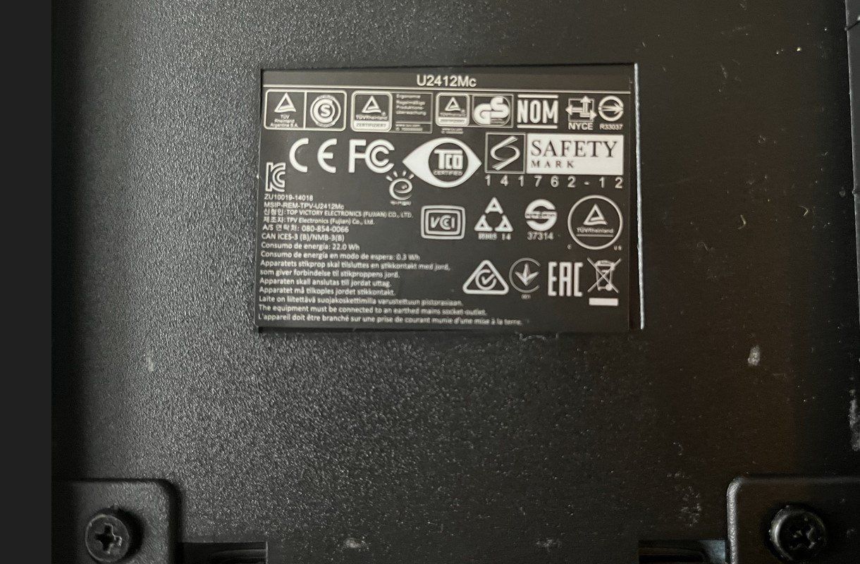 Monitore: 2 DELL Monitore U2412Mc – Gebraucht aus Felsberg von flazila 3