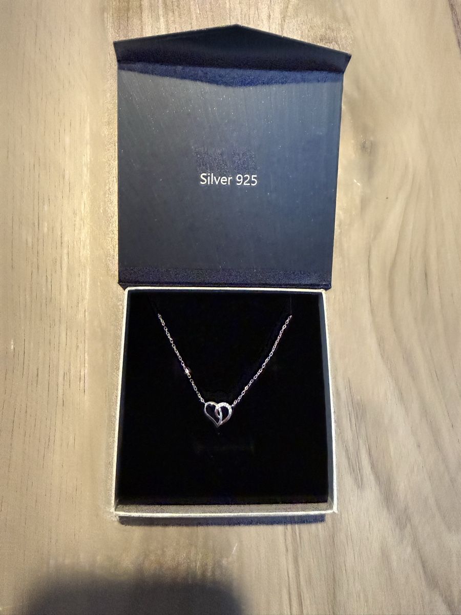 Catenine: Damen Herzhalskette Silber – Nuovo e nell'imballaggio originale da Steinmaur venduto da Naina
