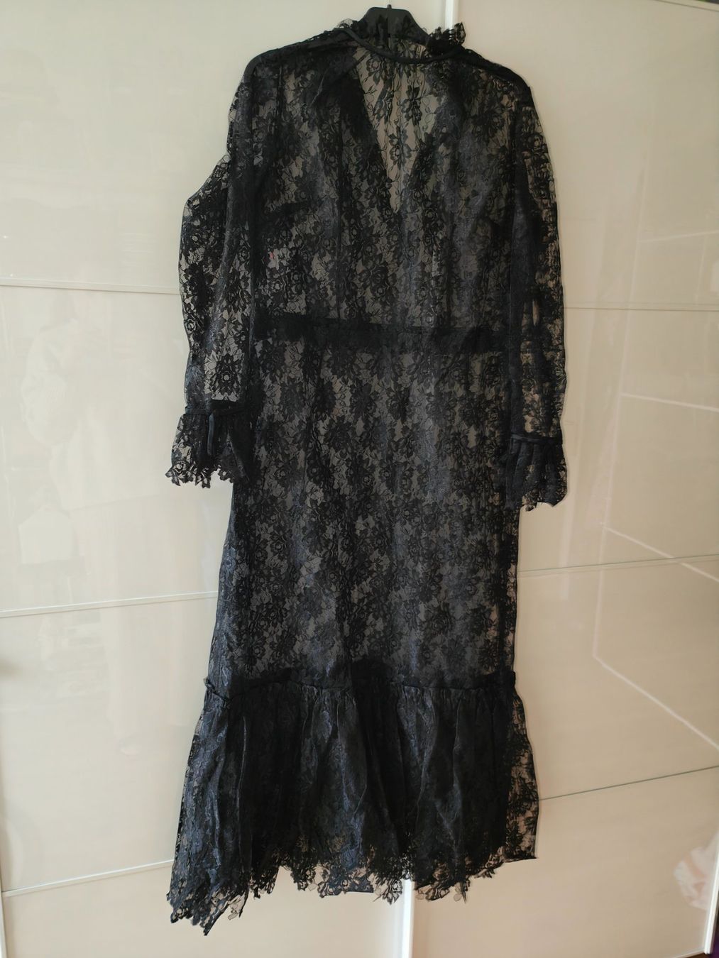 Vestiti: Vintage Spitzenkleid, transparent Gr 40 – Usato da Thun venduto da flower0211 1