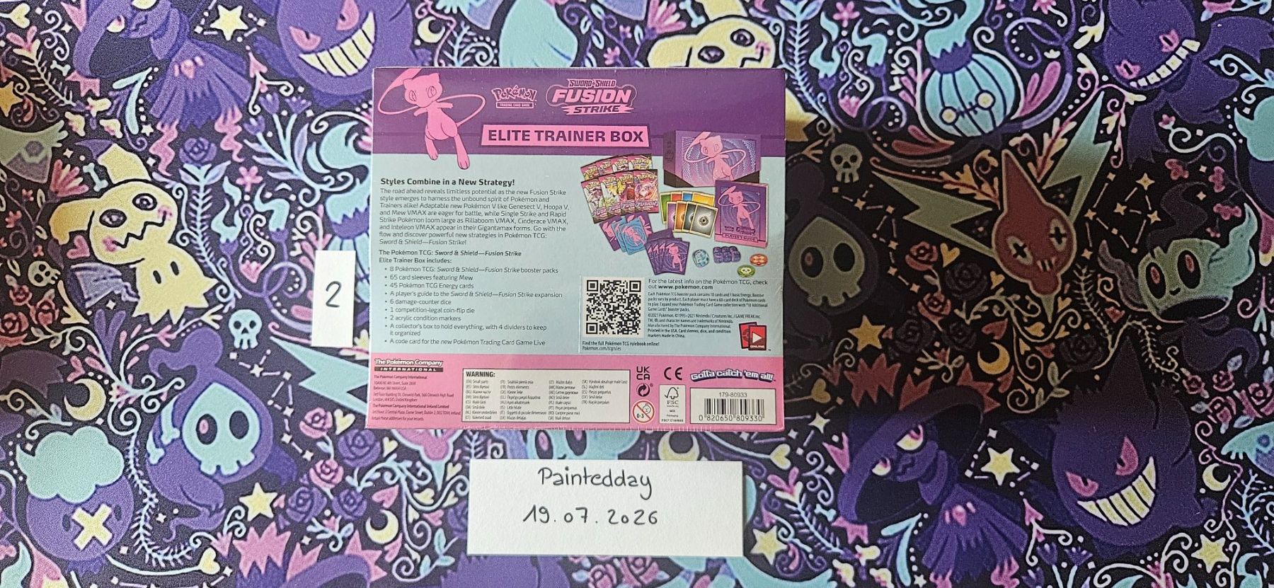 Pokémon Sammelbilder & Trading cards: Fusion Strike Elite Trainer Box (EN) – Neu und originalverpackt aus Fulenbach von Paintedday 1