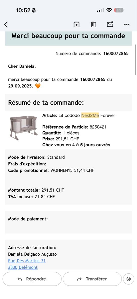 Betten: Lit cododo Next2Me forever Chicco – Neu (gemäss Beschreibung) aus Delémont von Danimdaugusto 1