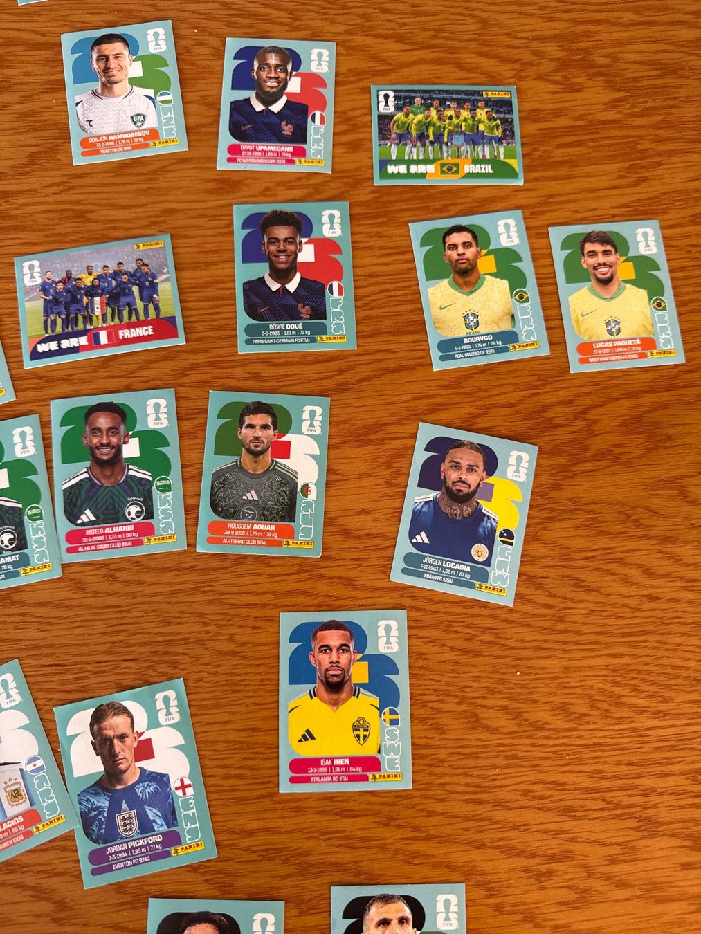 Panini Carte collezionabili: 45 Panini Karten International Edition – Nuovo e nell'imballaggio originale da Savigny venduto da Kinderboutique 4