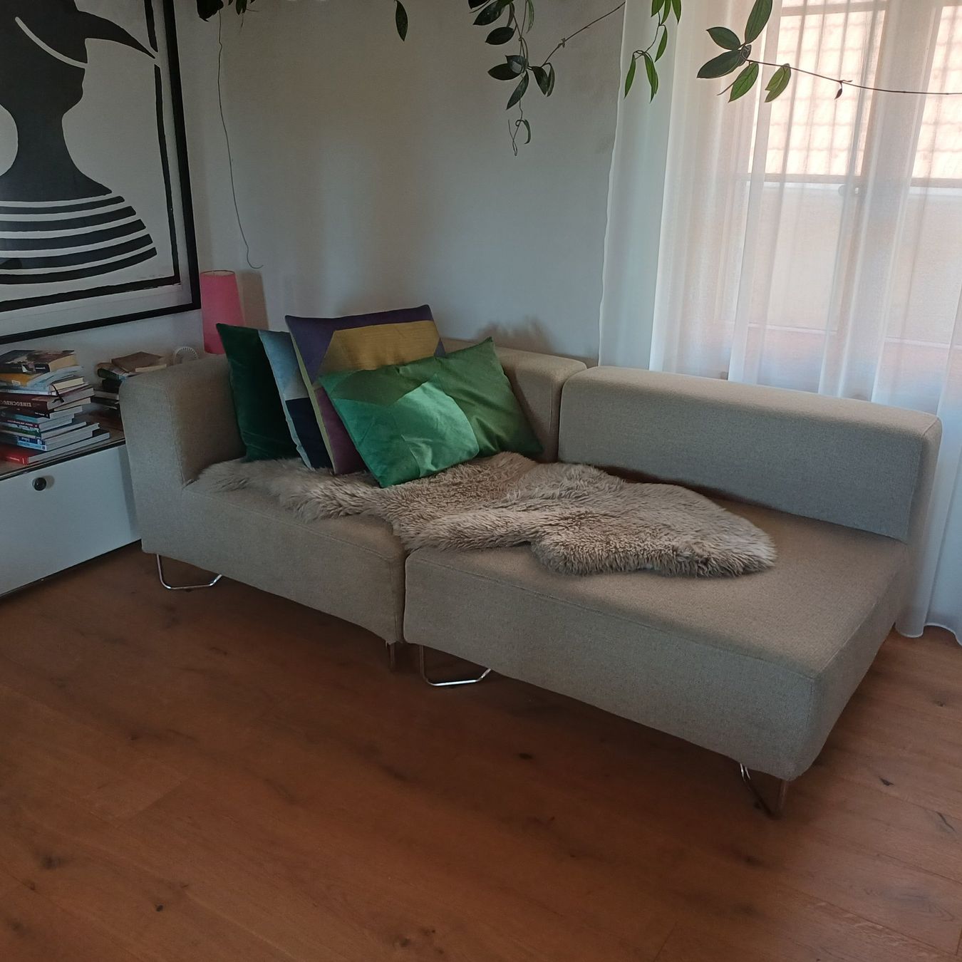Tissus: SOFTLINE-SOFA mit 2 Stoffbezügen – Neuf (Voir description) à Nennigkofen par nilmo74