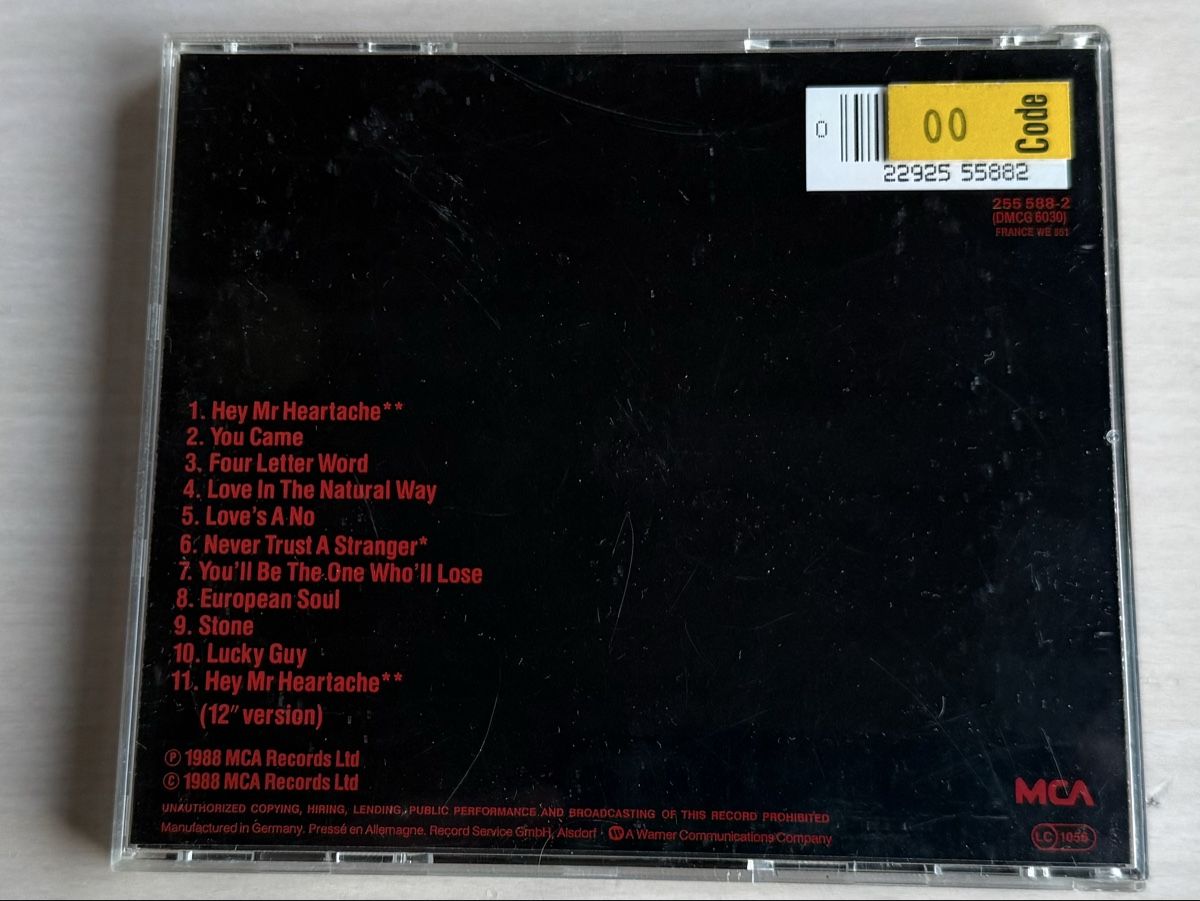 CD: Kim Wilde Close CD Album 1988 MCA – Usato da Oberried Brienz venduto da Chyara 1