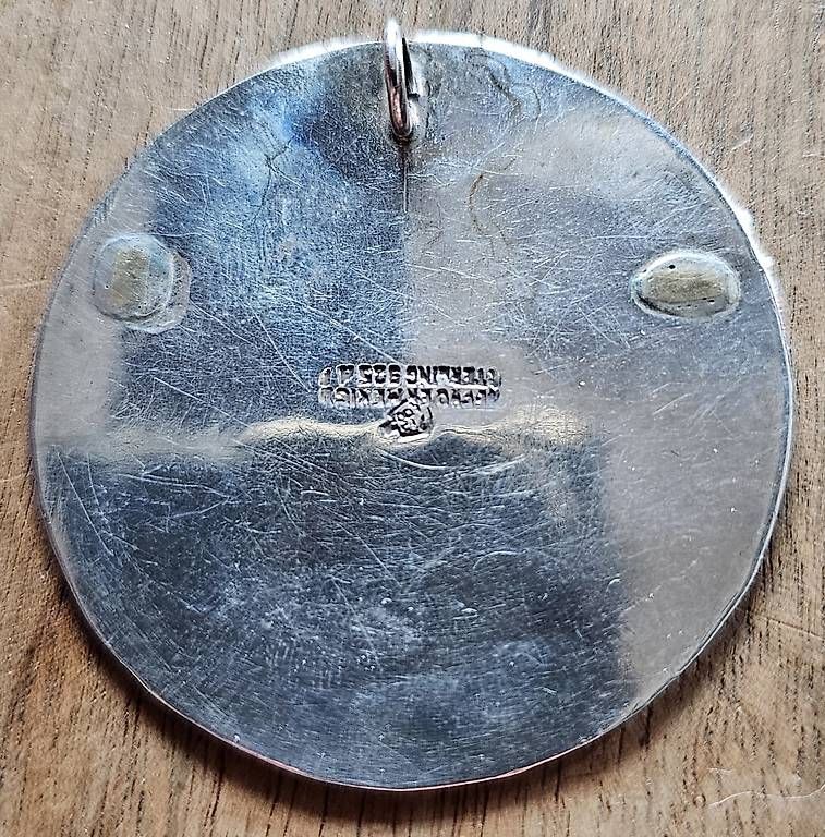 Anhänger: 925 Silber Anhänger Aztekenkalender / Sonnenstein – Gebraucht aus Würenlingen von lionhill77 1