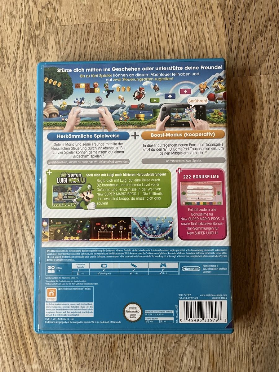 Giochi: New Super Mario Bros U - Nintendo Wii U – Usato da Baden venduto da tob_t8gw 1