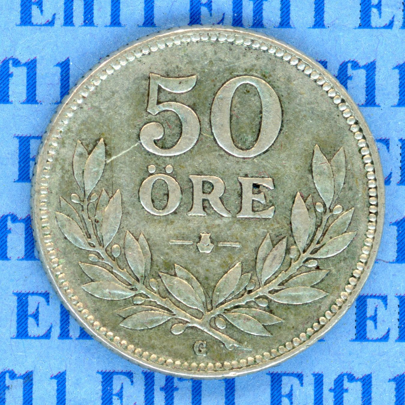 Alle Münzen: SEK___0.50 1939 ss-vz 50 Öre – Gebraucht aus Widnau von Elf11 1