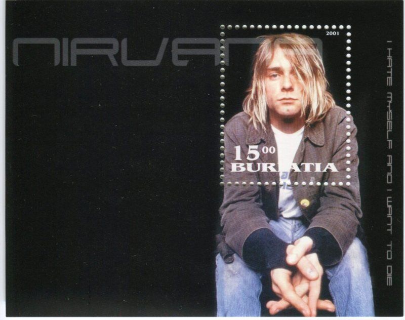 Alle Briefmarken: Block "Nirvana". Burjatien – Neu und originalverpackt aus Basel von Butsch5