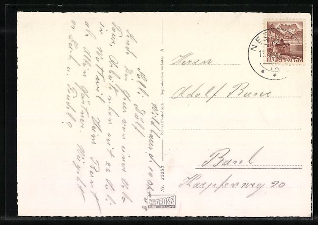 Cartoline postali: Wildhaus, Dependance Alpenblick mit Scha – Usato da Berlin venduto da bartko-reher 1