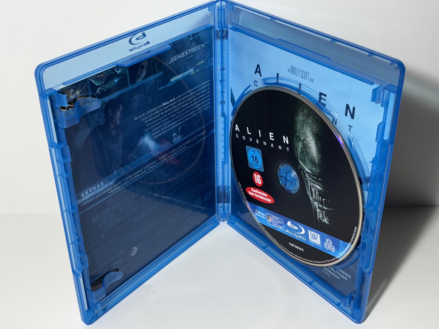 Alle DVDs: Alien - Covenant Blu Ray – Gebraucht aus Wilderswil von  2