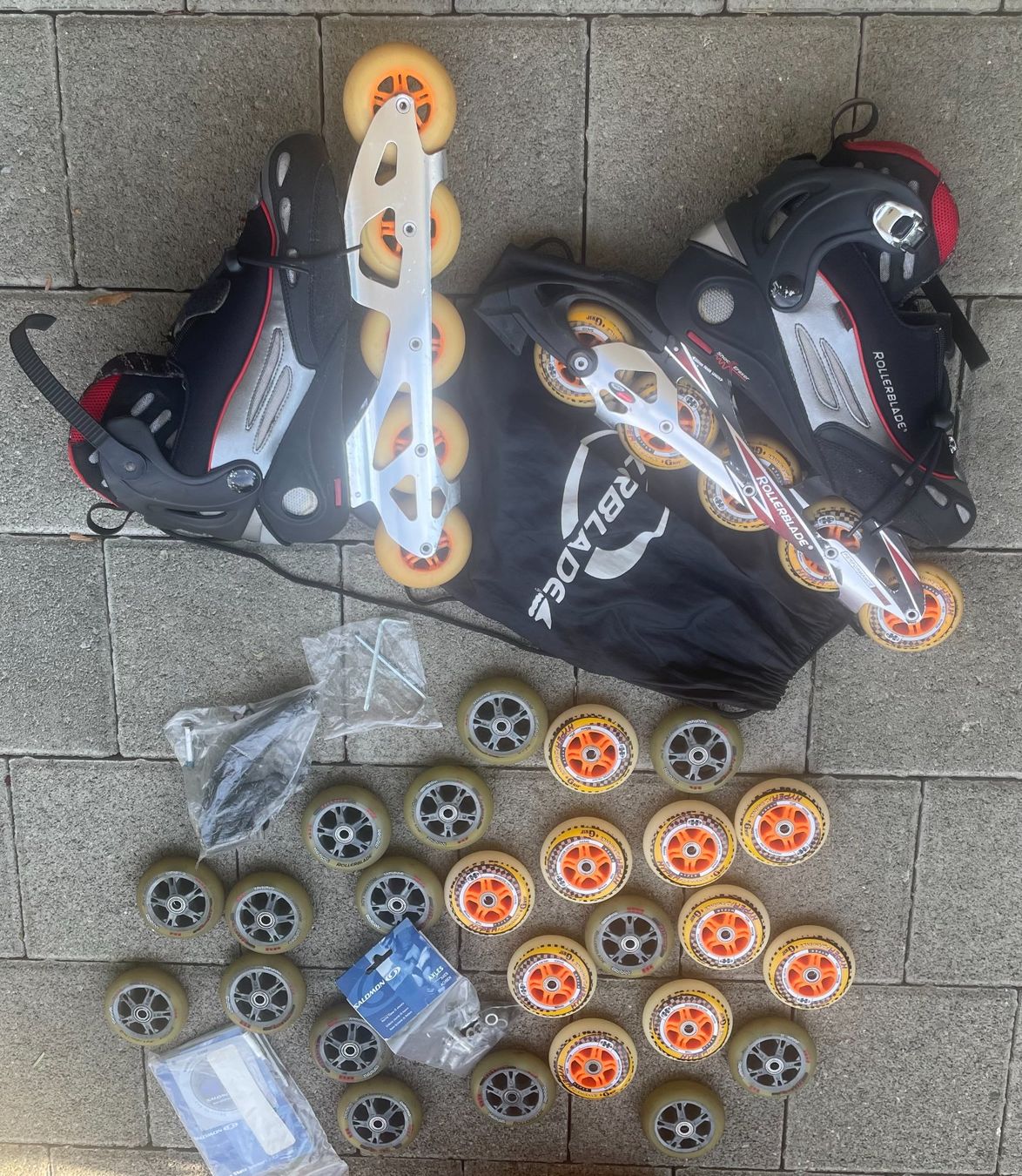 Inline-Skating & Rollschuhe: Rollerblade Inline, Shock Eraser, EU 42,5, US 9,5, 5 Rollen – Gebraucht aus Amriswil von fit8580 7