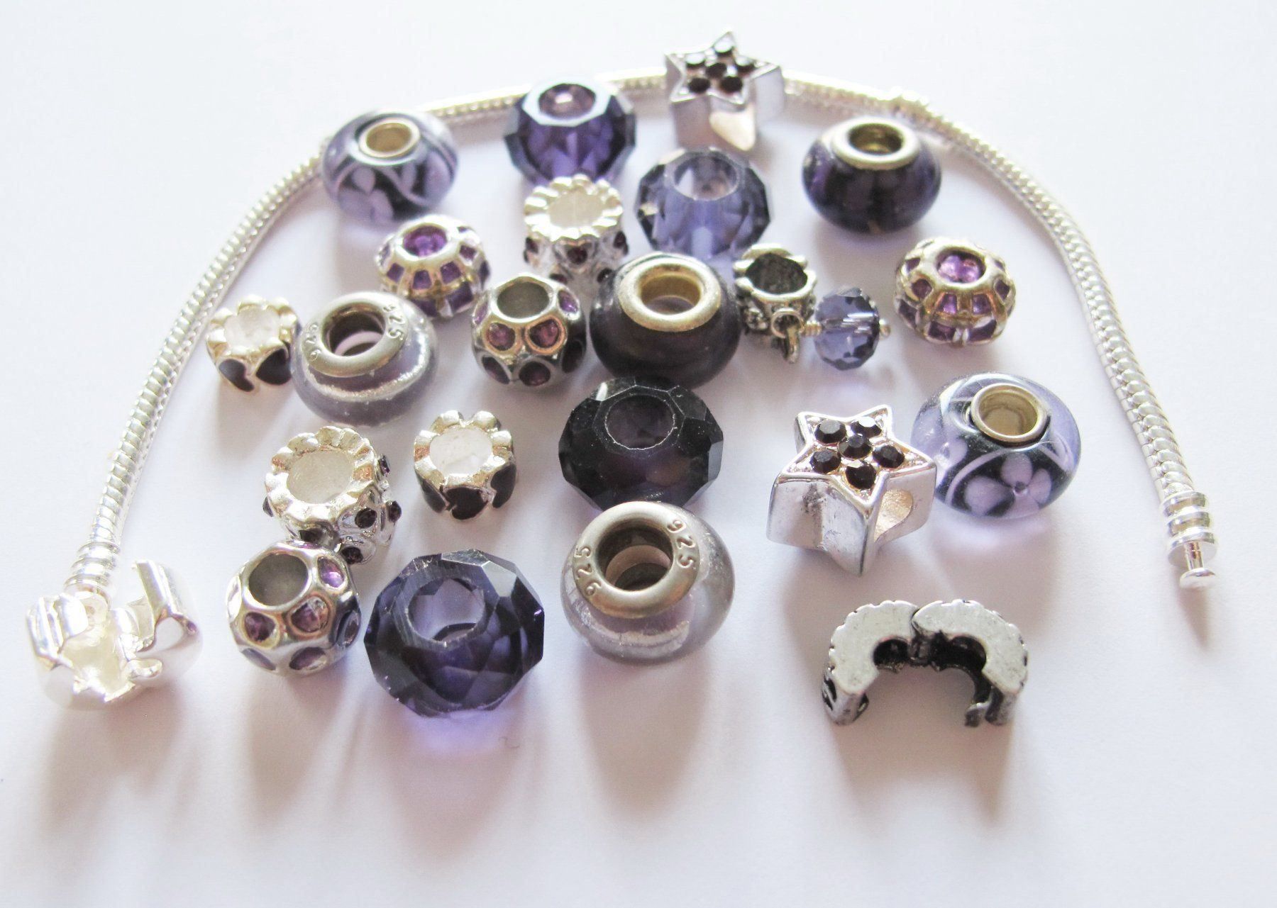 Anhänger: European Beads Kette selber machen DIY – Neu (gemäss Beschreibung) aus Schwanden GL von UHRKNALL 1