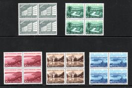 PP 1955 ETH Zürich + Seen und Wasserläufe SBK 60.--