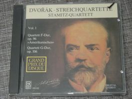 Dvořák Streichquartette Vol. 1, CD