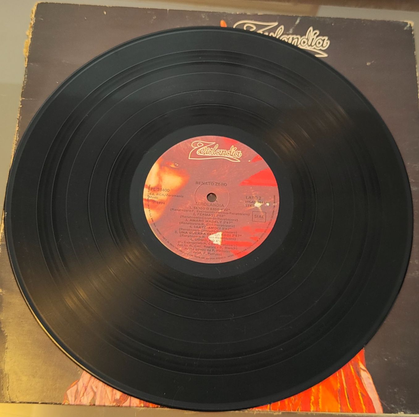 Dischi in vinile: Zerolandia - Renato Zero - LP 33 buone condizioni – Usato da Massagno venduto da Massimo037 3