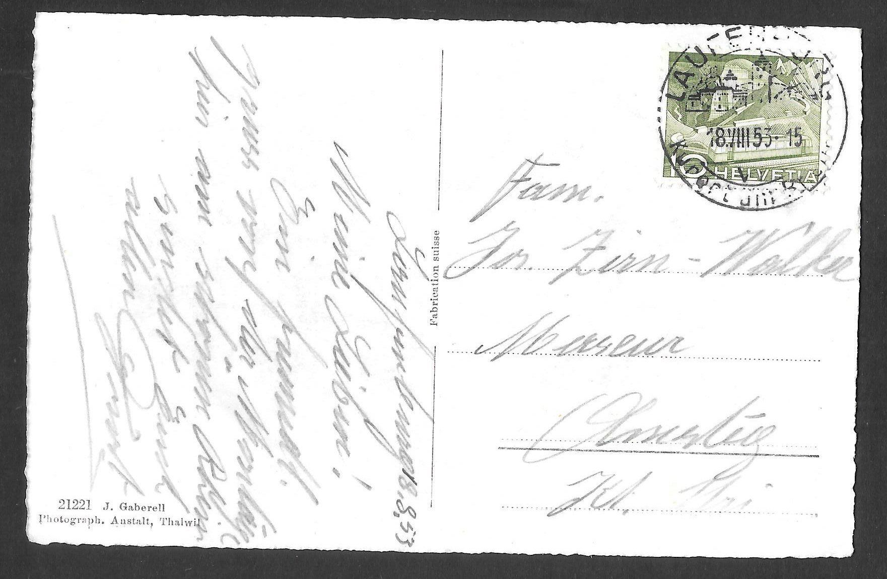 Cartoline postali: Laufenburg Kraftwerk – Usato da Olten venduto da clotaldi 1