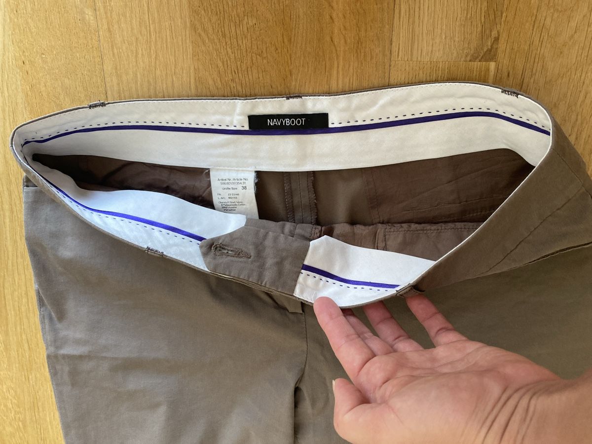 Navyboot Pantaloni: "Navyboot" Hose, Braun, Gr. 38, neuwertig – Nuovo (secondo la descrizione) da Basel venduto da vitaminka 3