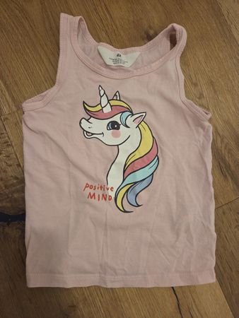 Einhorn Shirt, Top, Gr. 98/104, Sommer, Frühling, Mädchen