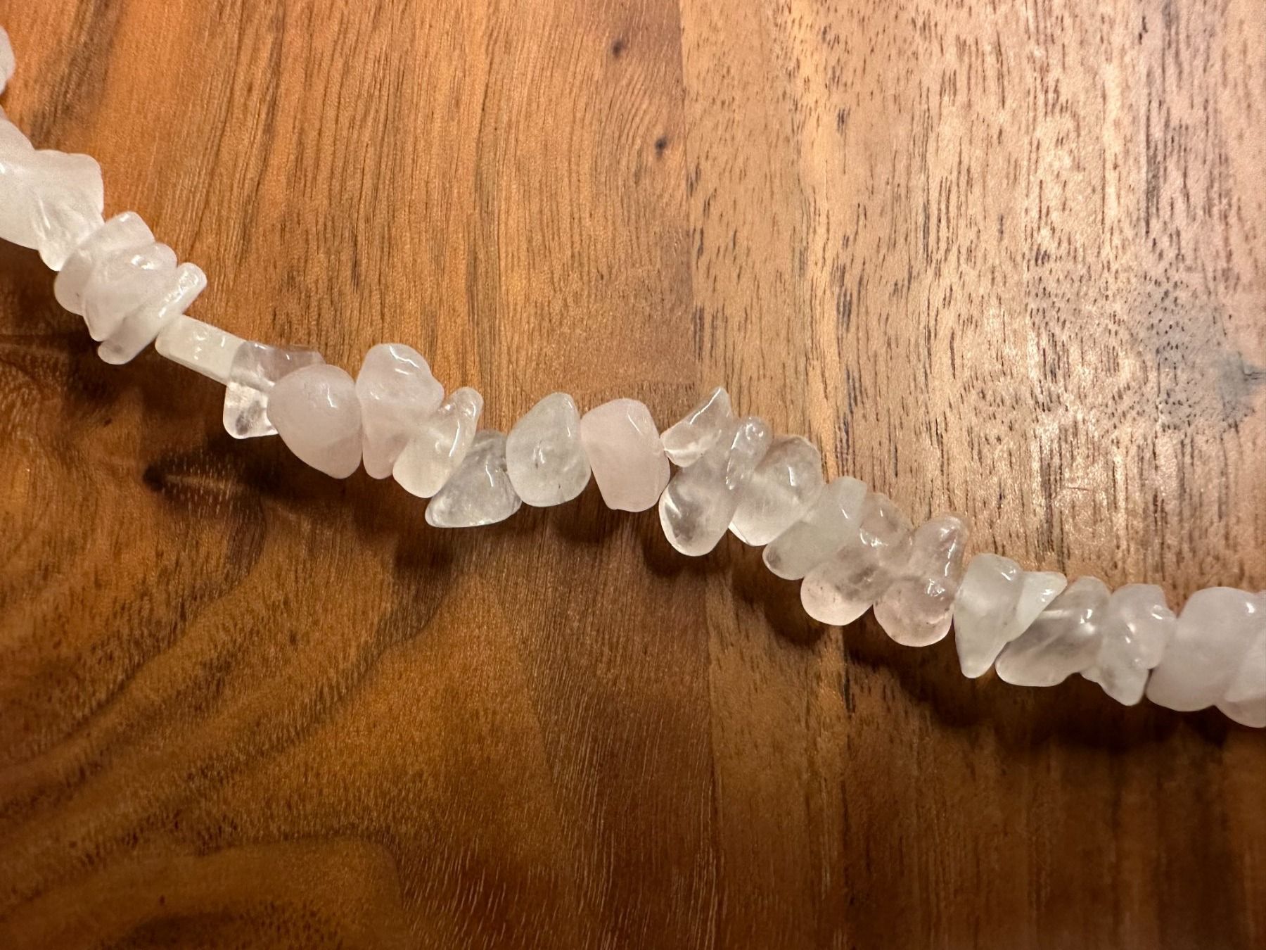 Catenine: Helle Kette aus Rosenquarz – Usato da Rheinfelden venduto da Brise8 1