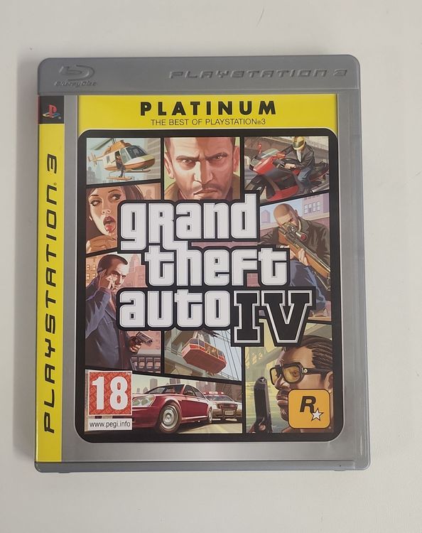 Sony Jeux: Grand Theft Auto IV PS3 Platinum Edition – D'occasion à Tuggen par Zweitechanceboutique