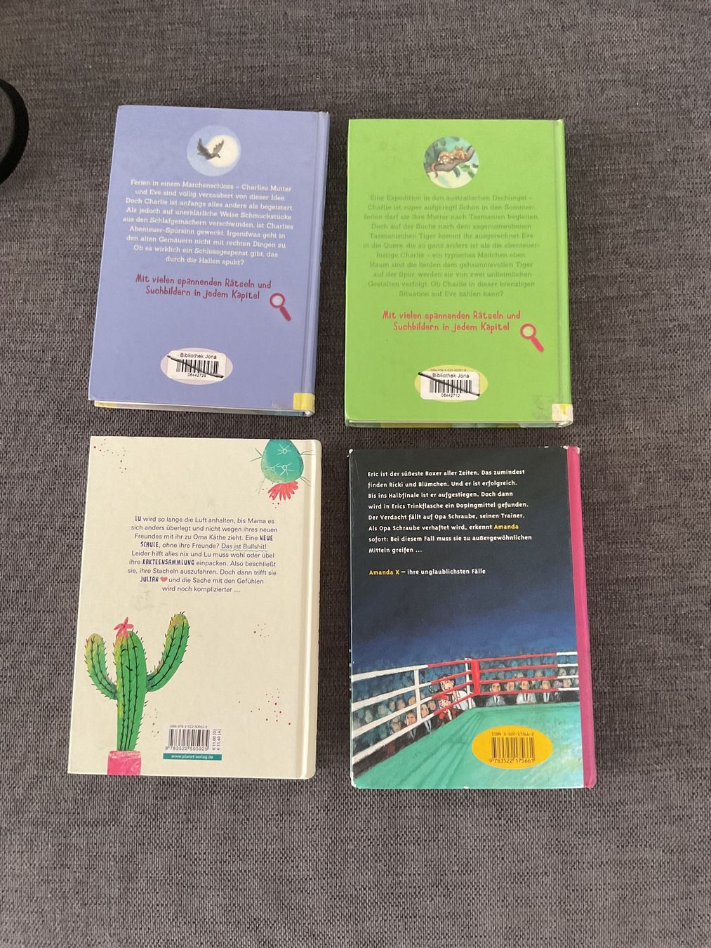 Libri: 4 Jugendbücher – Usato da Jona venduto da Petra2607 1