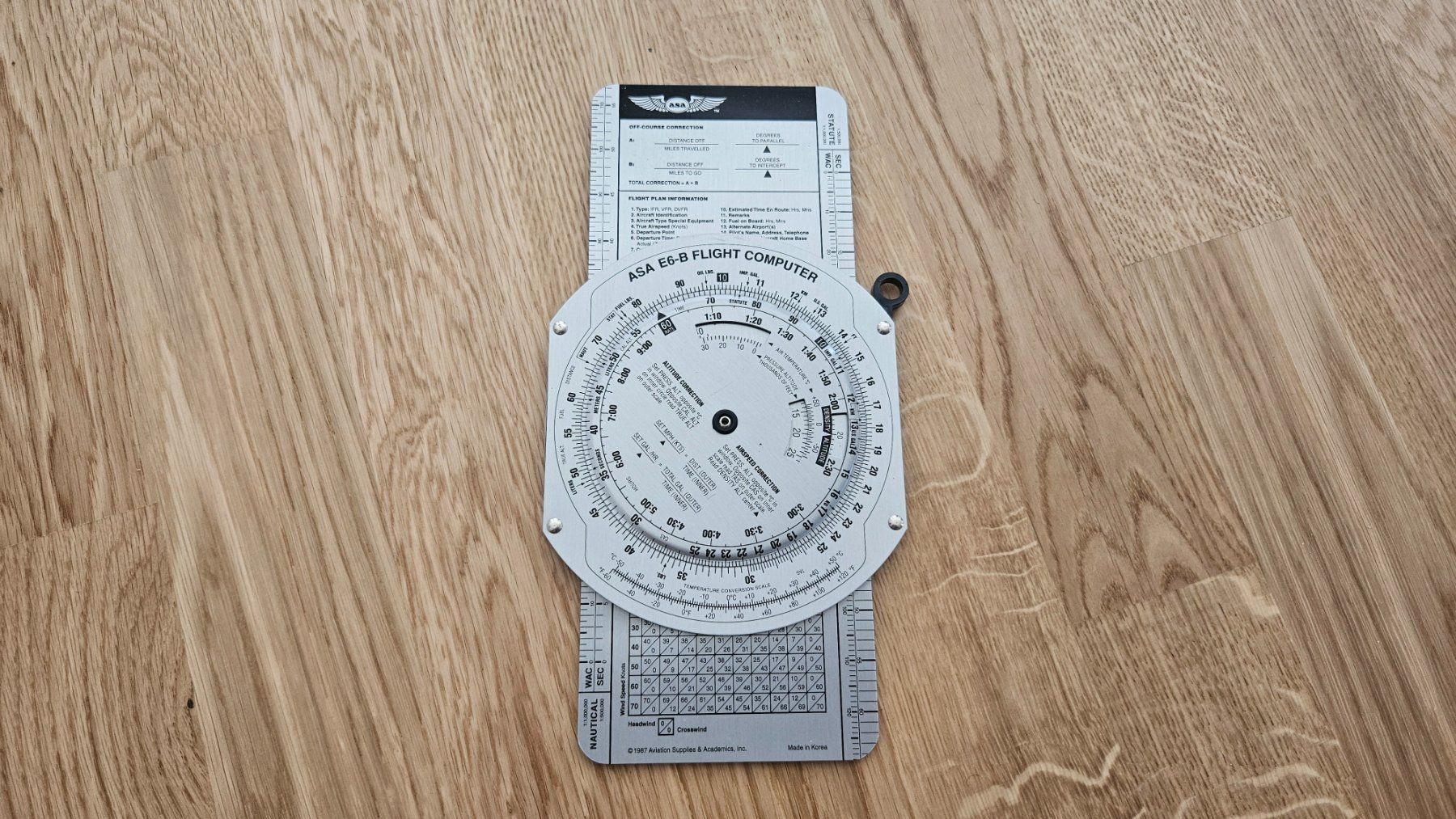 Messen: ASA E6B Flight Computer guter Zustand – Gebraucht aus Thun von parkmaster3004