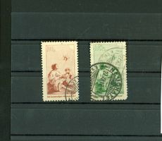 Pro Juventute Vorläufer I und II gestempelt (PJ783)