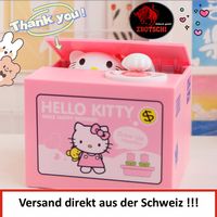 Hello Kitty Spardose Münzen Sparkässeli Box Sparschwein
