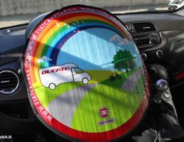 Lenkrad Sonnenschutz bis 43cm Durchmesser Camper Wohnmobil