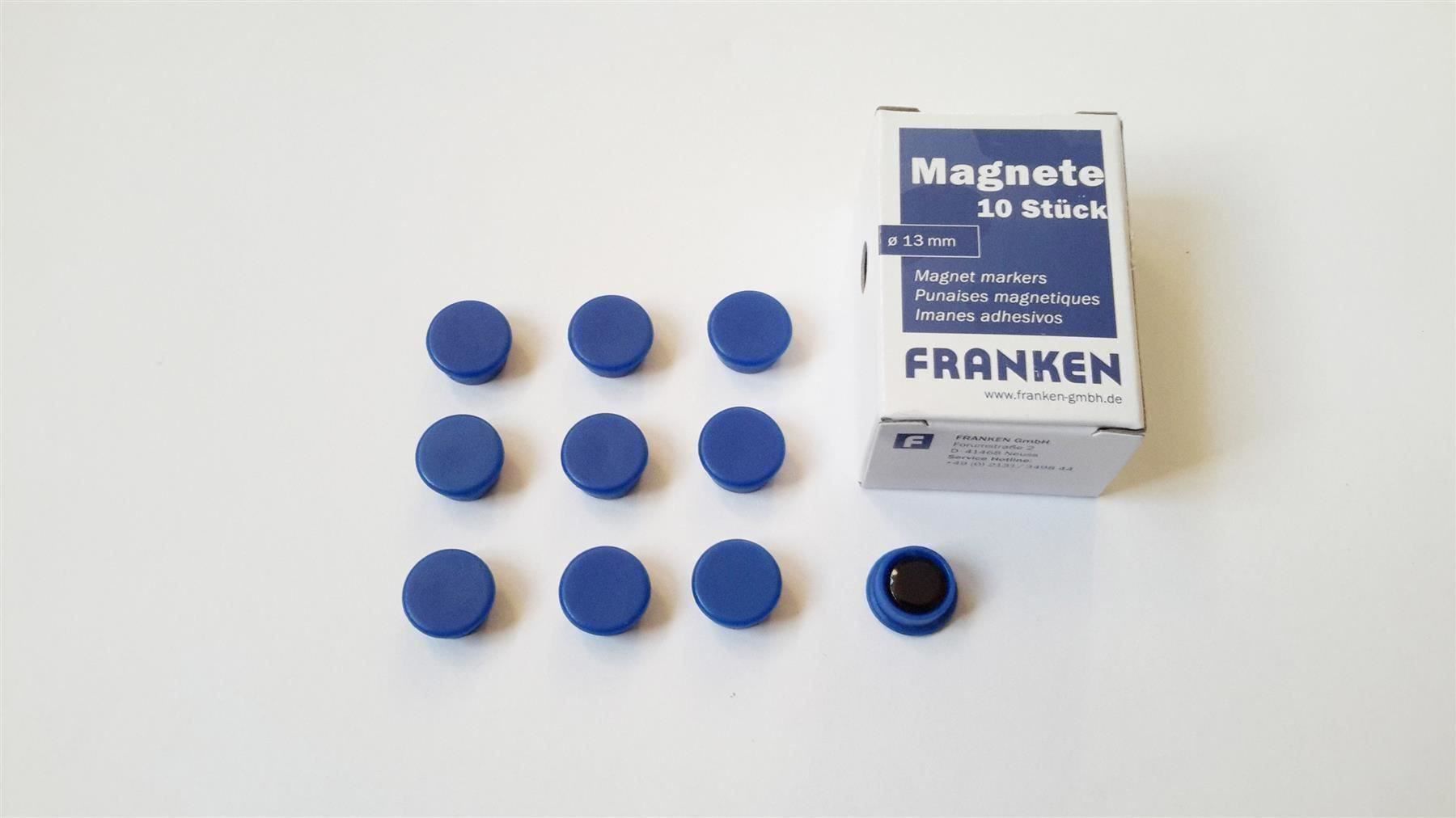 Calamite: Magnete 10 Stück, 13 mm, blau – Nuovo e nell'imballaggio originale da St. Gallen venduto da cointec 1