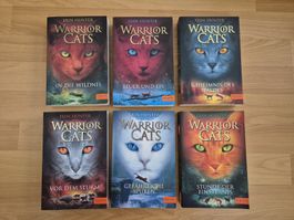 Warrior Cats komplette Staffel 1 Taschenbücher