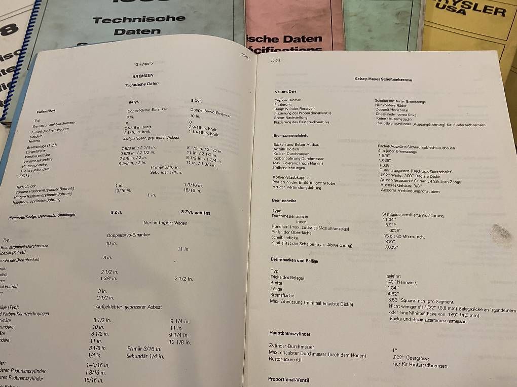 Libri: Werkstattliteratur Mopar – Usato da kreuzlingen venduto da abarthot 2