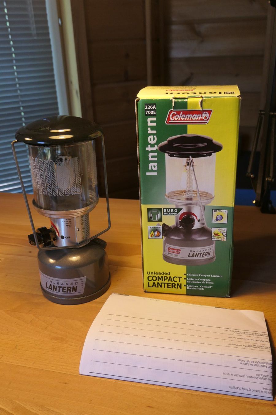 Coleman Lampes: Benzinlampe von Coleman Modell 226 – Défectueux à Nesselnbach par Oli_yukon